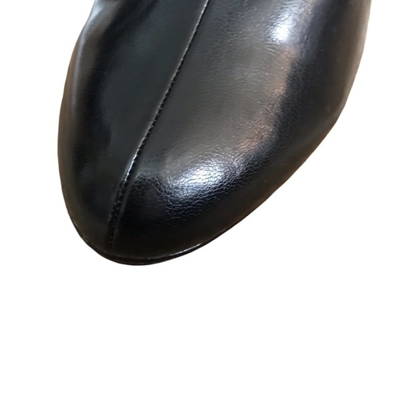 Life stride women's ankle booties black sz 8 soft system leather Slip on Comfort - Picture 9 of 13